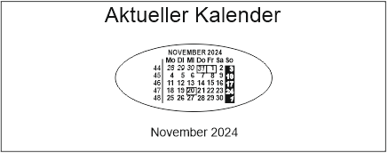 Erklärung aktueller Kalendermonat